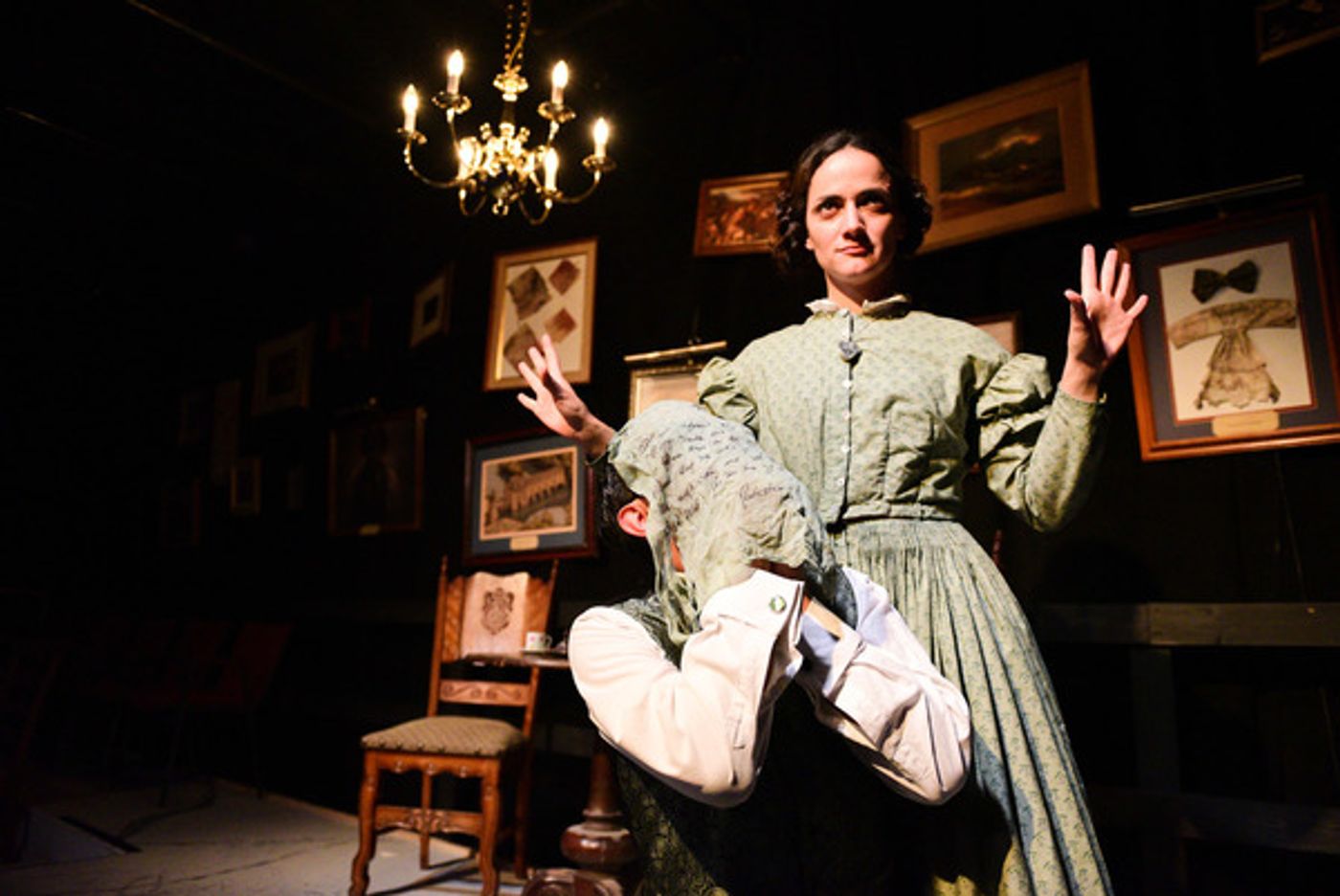 Photo Flash: New Shots of The Hypocrites' Chicago Premiere of YOU ON THE MOORS NOW Image