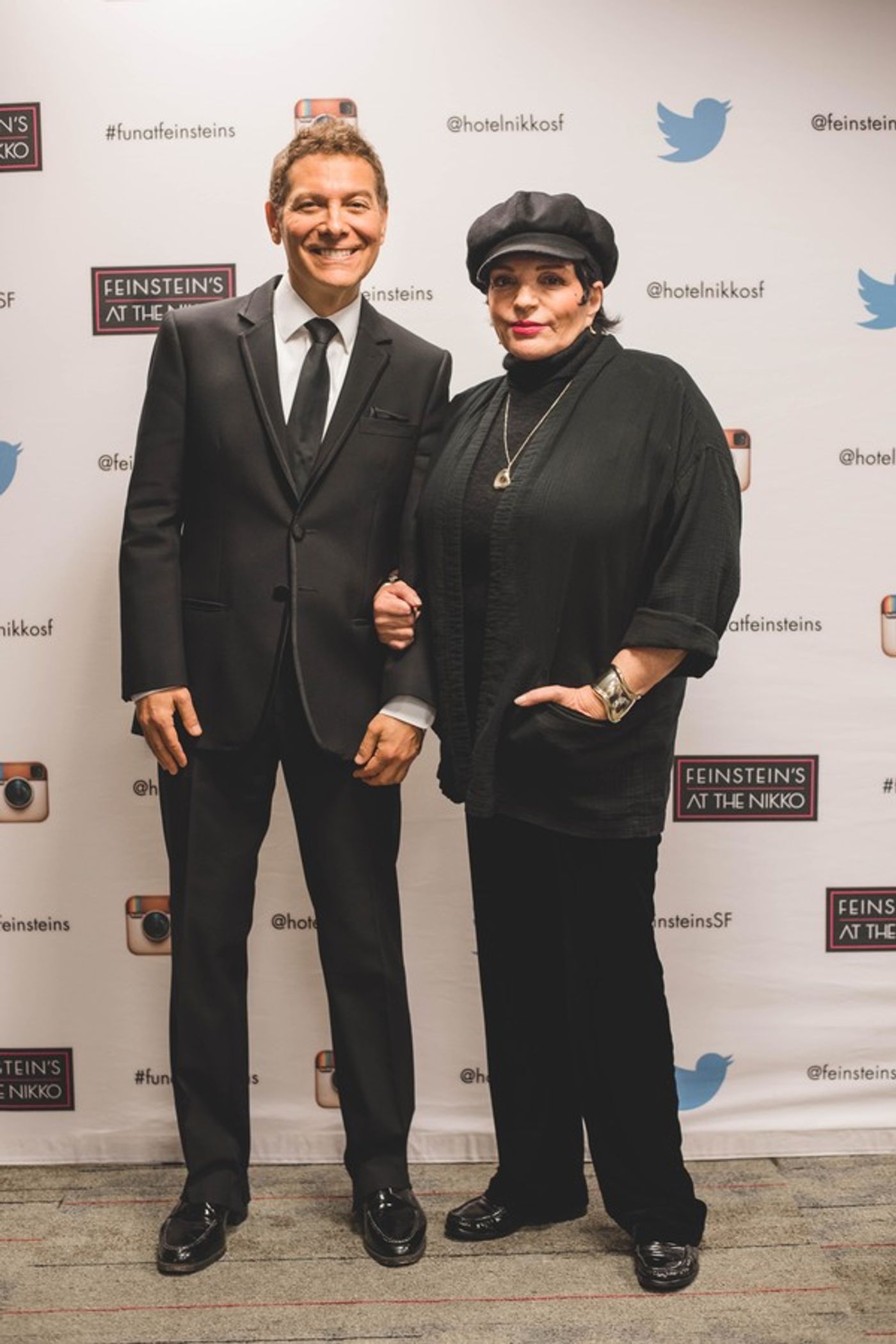 Photo Flash: Liza Minnelli Tributes Judy Garland with Michael Feinstein in San Francisco  Image
