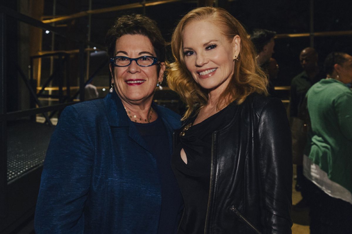 Molly Smith and Marg Helgenberger at 