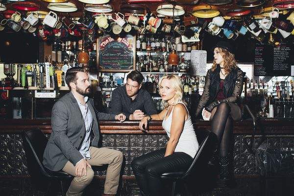 John E. Jones, Thomas Gjere, Leanne Hill Carlson, Mackenzie Dehmer. Photo