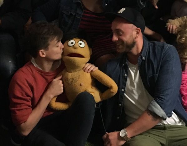 Jack Gleeson, Princeton & Michael Liscio, Jr. Photo