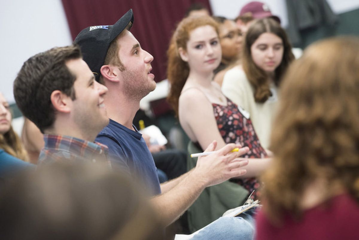 Marc Tumminelli and Ben Platt  at 