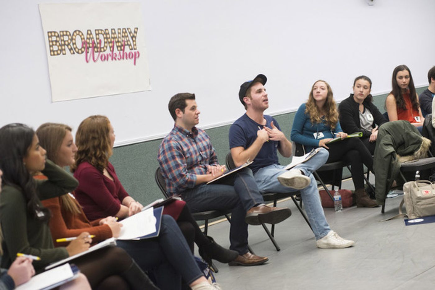 Photo Flash: DEAR EVAN HANSEN's Ben Platt Leads Master Class at Broadway Workshop Photo Flash: DEAR EVAN HANSEN's Ben Platt Leads Master Class at Broadway Workshop Image