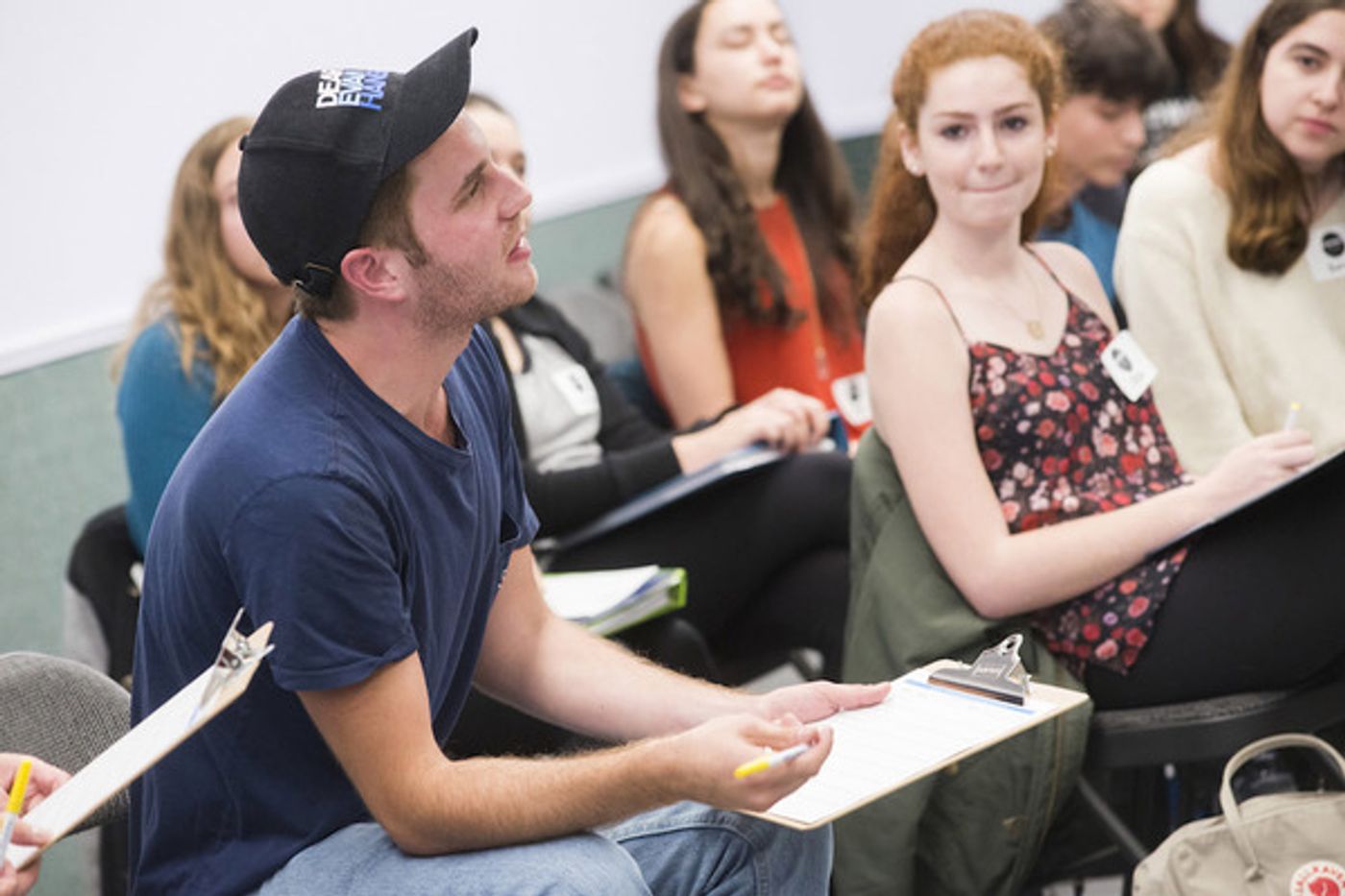 Photo Flash: DEAR EVAN HANSEN's Ben Platt Leads Master Class at Broadway Workshop Photo Flash: DEAR EVAN HANSEN's Ben Platt Leads Master Class at Broadway Workshop Image