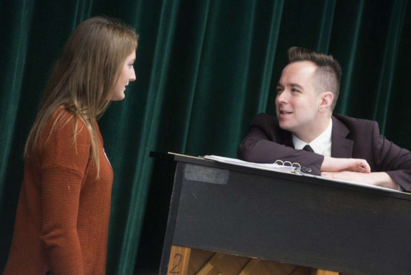 Photo Flash: DEAR EVAN HANSEN's Ben Platt Leads Master Class at Broadway Workshop Photo Flash: DEAR EVAN HANSEN's Ben Platt Leads Master Class at Broadway Workshop Image