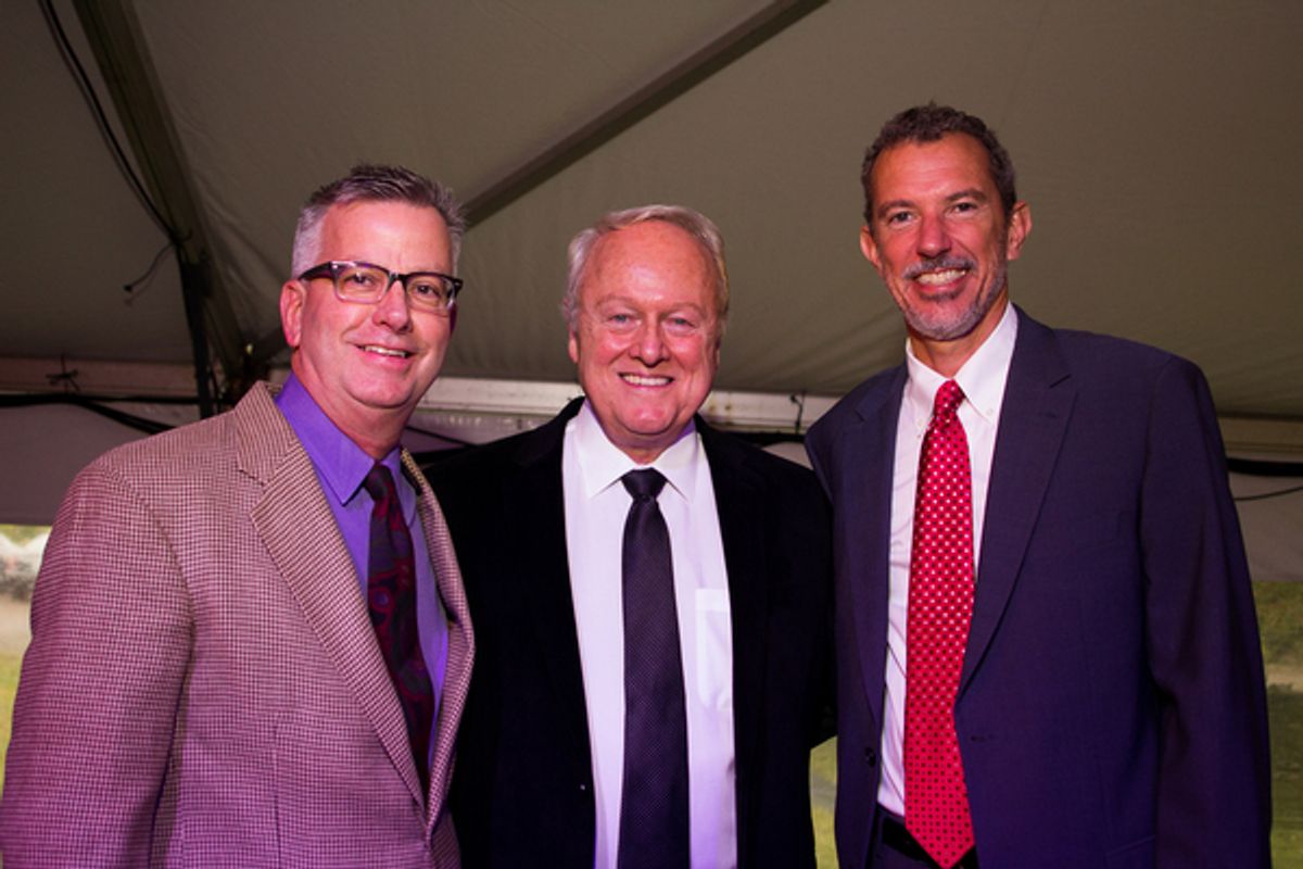 Fred White, Greg Kammerer and Alexander Fraser at 