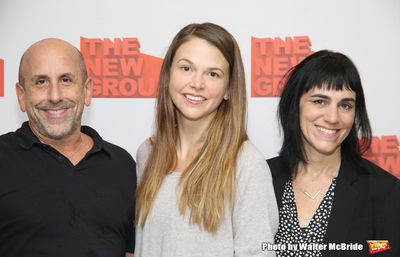 Scott Elliott, Sutton Foster and Leigh Silverman Photo