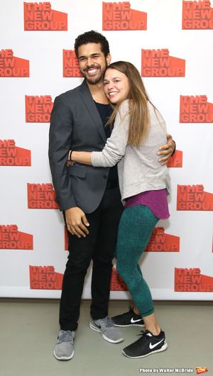 Joel Perez and Sutton Foster @ BroadwayWorld Joel Perez and Sutton Foster Photo