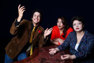 Rey Pulice, Sarah Ellsworth and Rose Genevieve Rodriguez Photo