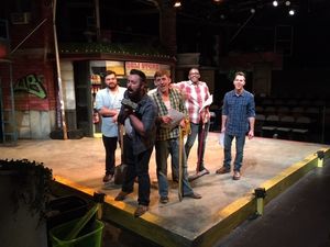 Kyle Ryan, Matt Patrick, Joe Capstick, Bernell Lassai and Paul Michael Thomson @ BroadwayWorld Kyle Ryan, Matt Patrick, Joe Capstick, Bernell Lassai and Paul Michael Thomson Photo