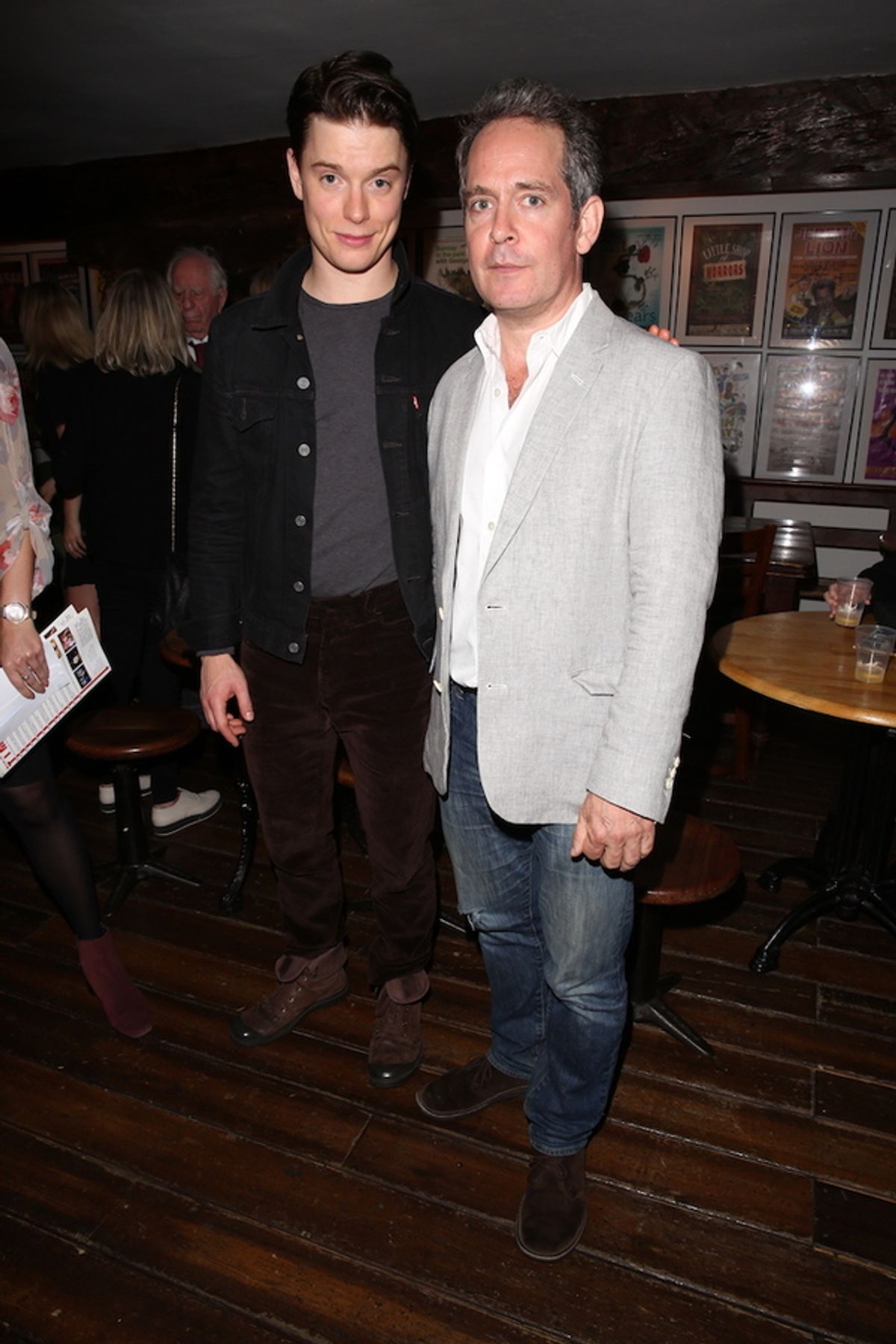 Freddie Fox and Tom Hollander at 
