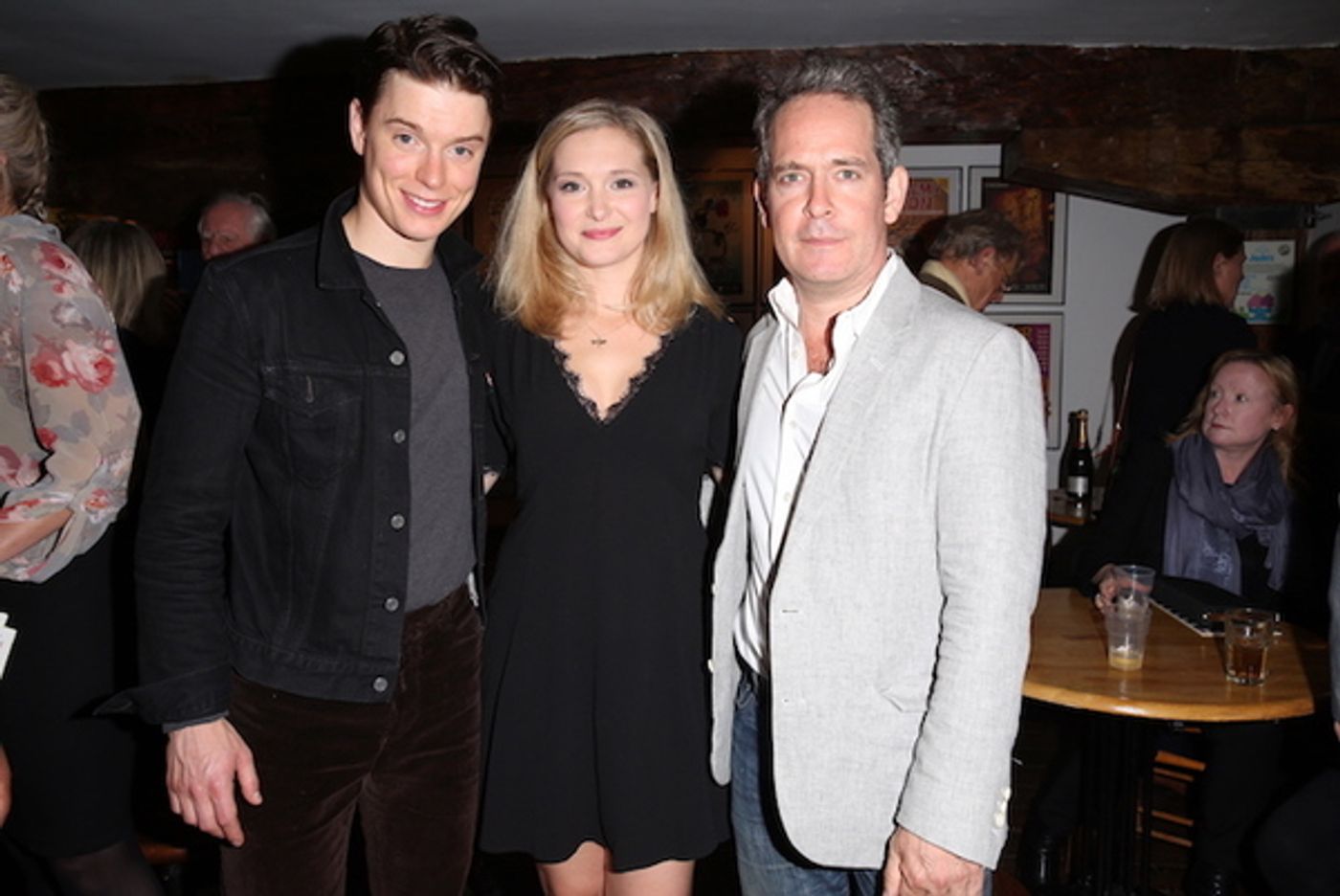 Photo Flash: Tom Hollander, Freddie Fox & More at TRAVESTIES Opening Party  Image
