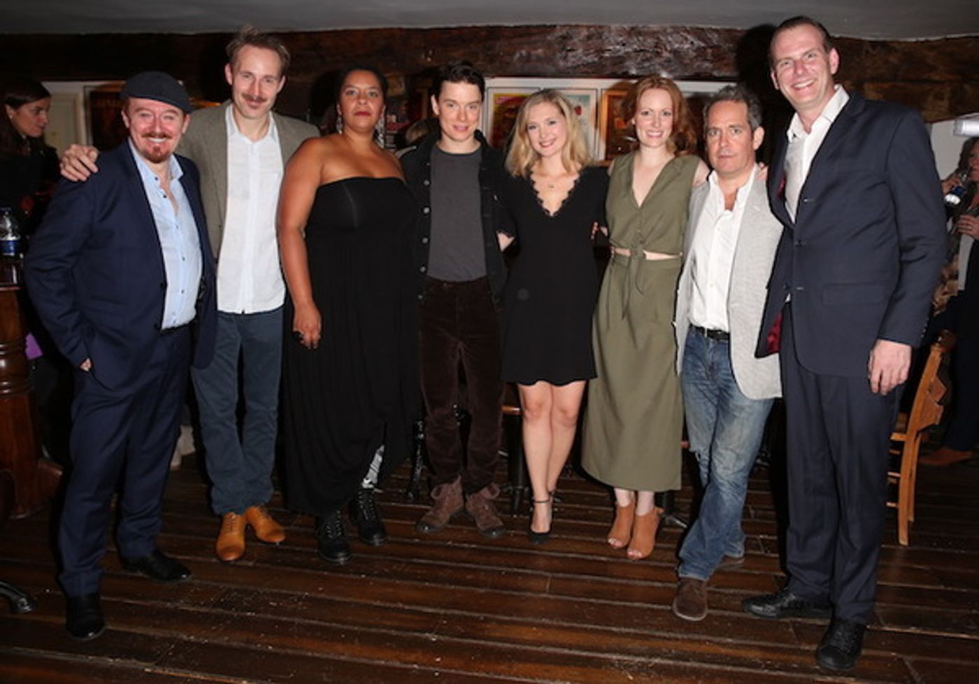 Photo Flash: Tom Hollander, Freddie Fox & More at TRAVESTIES Opening Party  Image