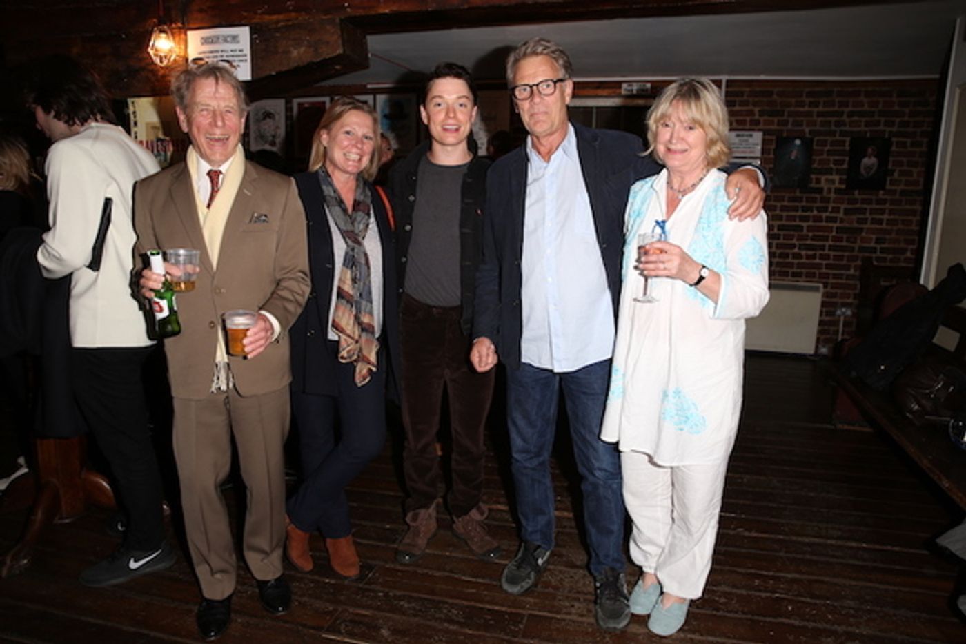 Photo Flash: Tom Hollander, Freddie Fox & More at TRAVESTIES Opening Party  Image