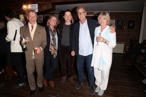Freddie Fox, Edward Fox and Joanna David Photo