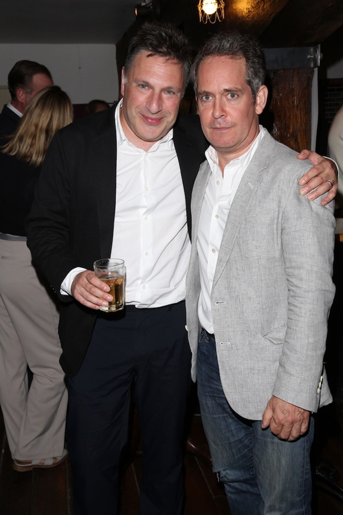 Director Patrick Marber and Tom Hollander at 