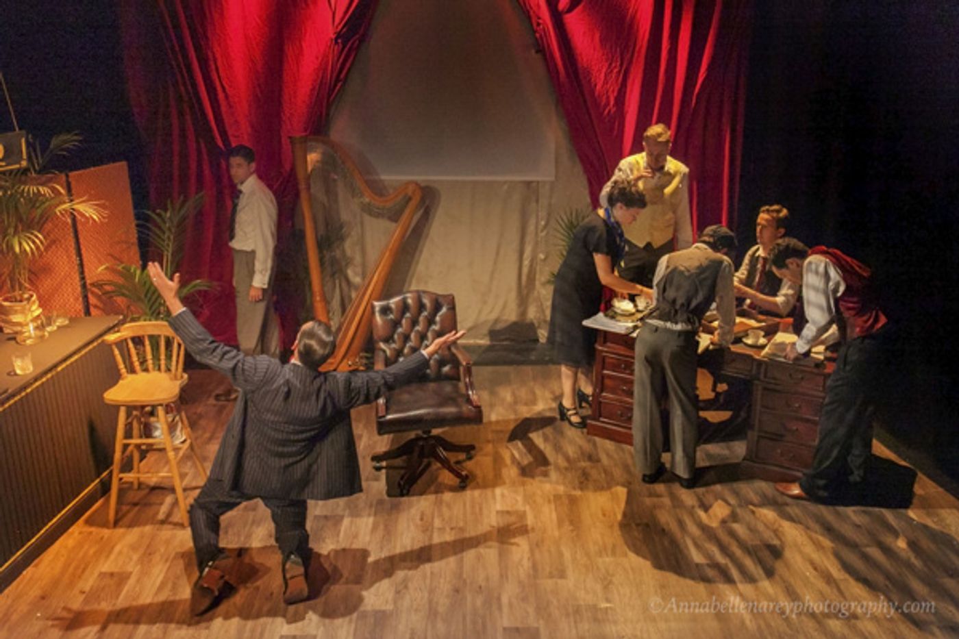 Photo Flash: THE LAST TYCOON Opens at the Tabard Theatre Photo Flash: THE LAST TYCOON Opens at the Tabard Theatre Image