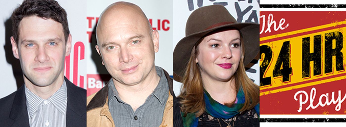 Justin Bartha, Michael Cerveris, Amber Tamblyn and More Slated for THE 24 HOUR PLAYS on Broadway  Image