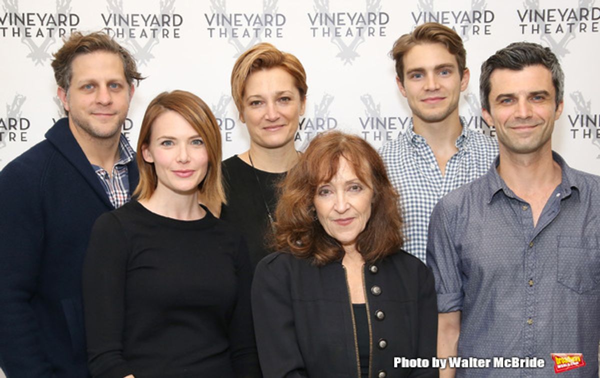 Joe Tippett, Holley Fain, Francesca Faridany, June Gable, Andrew Burnap, and Mike Crane at 