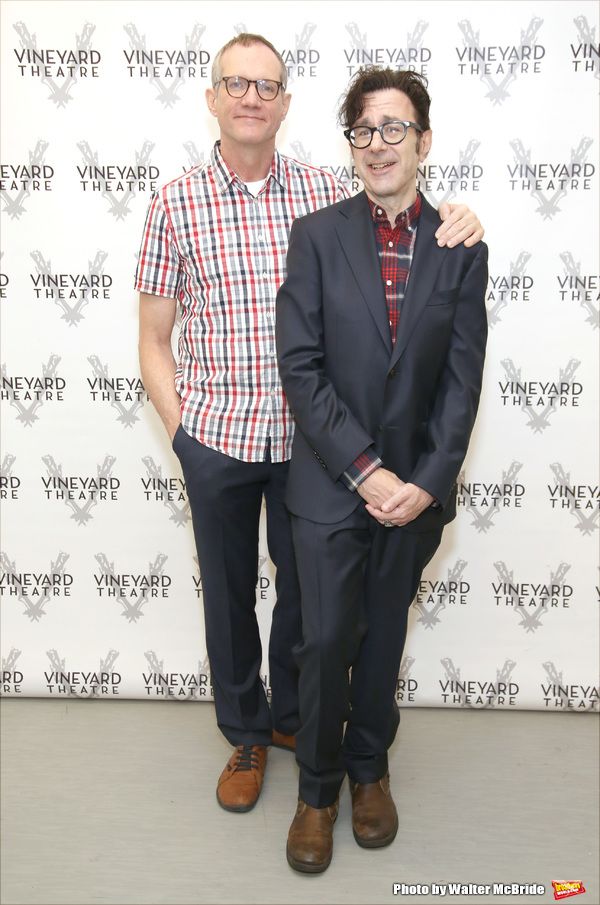 Director Mark Brokaw and playwright Nicky Silver  Photo