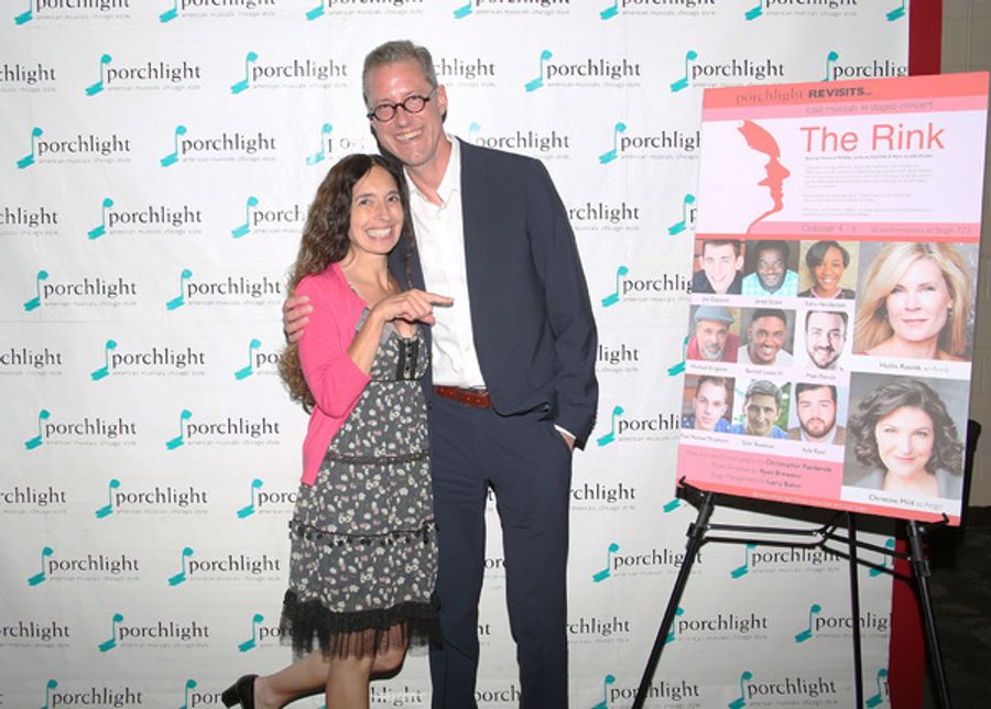 Photo Flash: Porchlight Music Theatre Celebrates Opening Night of THE RINK Image