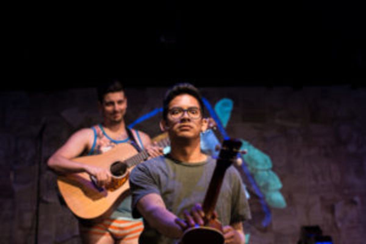 William A. Williams and Justin Huertas at 