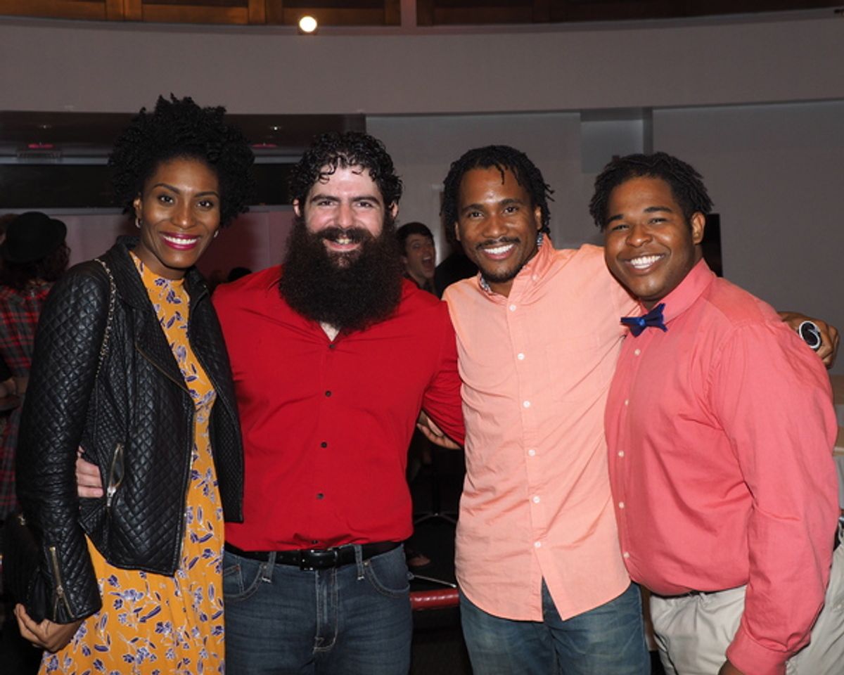 Jasmin Richardson, Jason Peter Kennedy, Eric B. Anthony, and Nic Hodges at 