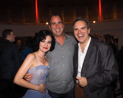 April Henry, David Kirk Grant, and Bryan Dobson Photo