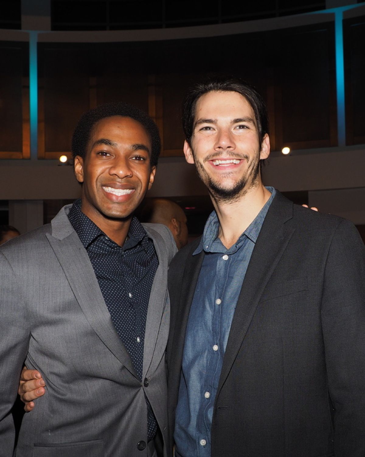 Edred Utomi and Nick Waaland at 