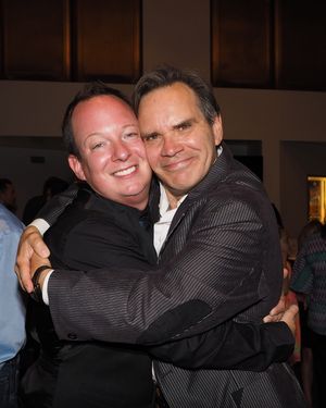  Corey Hirsch and Bryan Dobson Photo