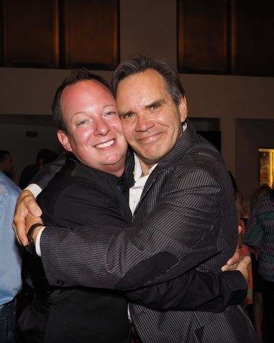  Corey Hirsch and Bryan Dobson Photo