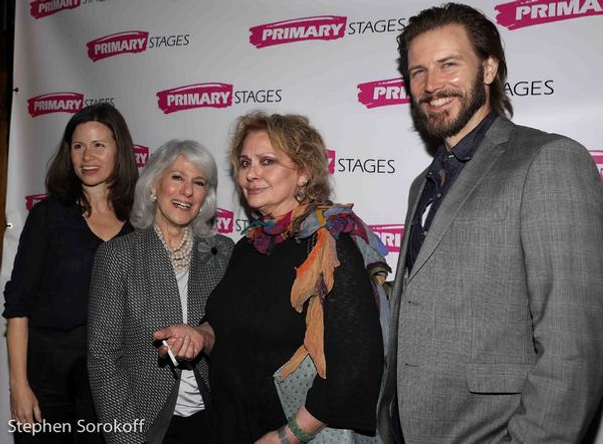 Maggie Lacey, Jamie deRoy, Elizabeth Ashley, Bill Heck at 