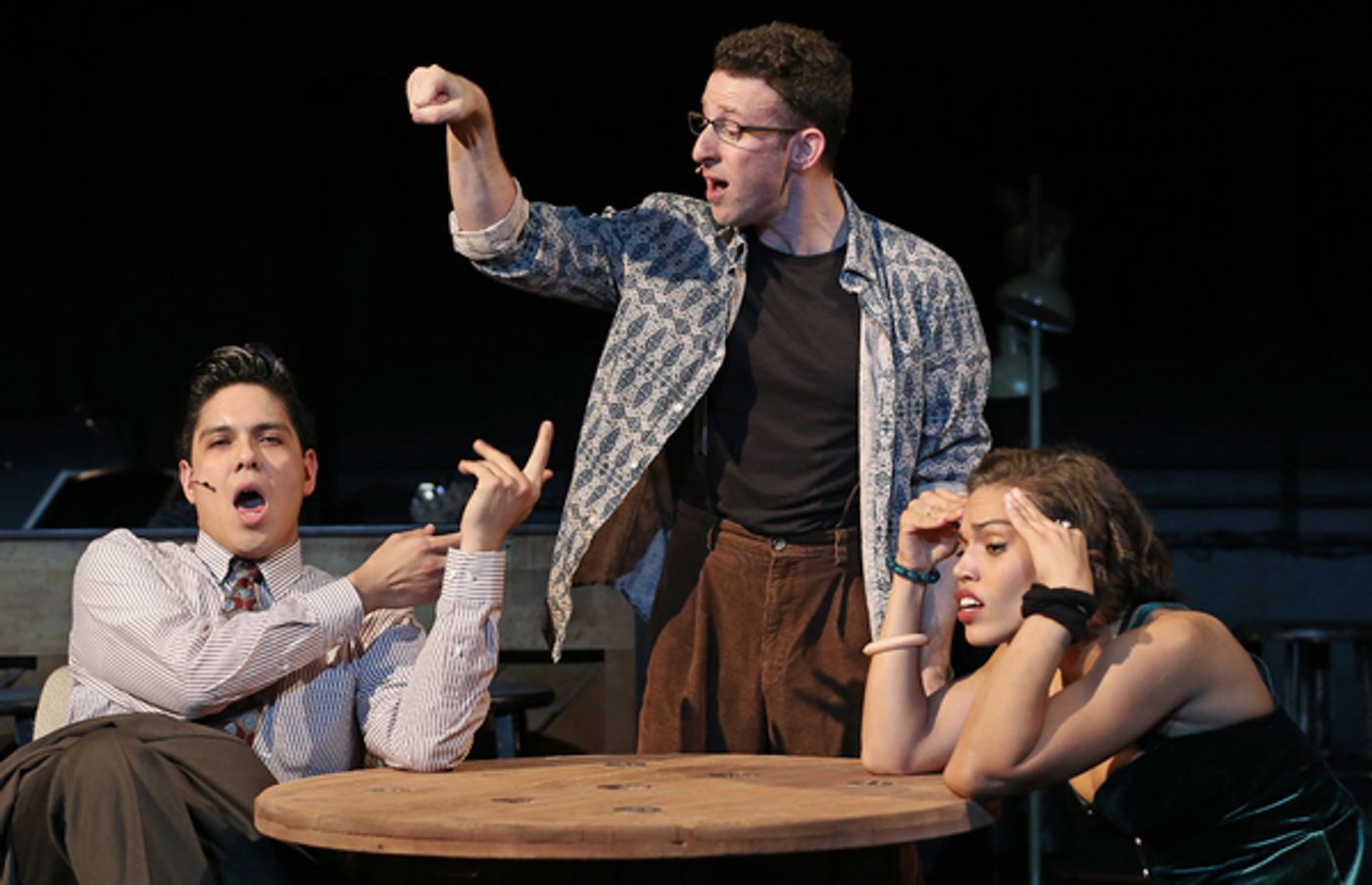 Photo Flash: First Look at Nick Blaemire, Ciara Renee and George Salazar in TICK, TICK... BOOM! Off-Broadway  Image