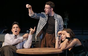 George Salazar, Nick Blaemire and Ciara Renee Photo