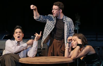George Salazar, Nick Blaemire and Ciara Renee Photo