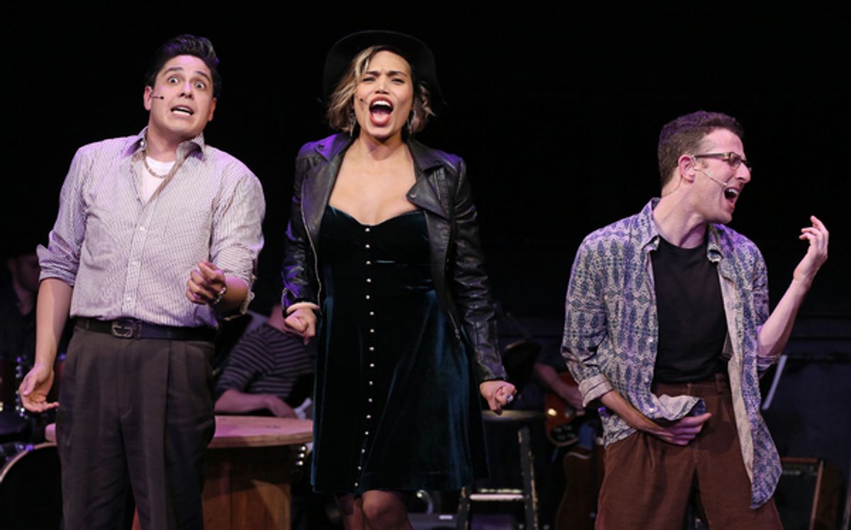 George Salazar, Ciara Renee and Nick Blaemire at 