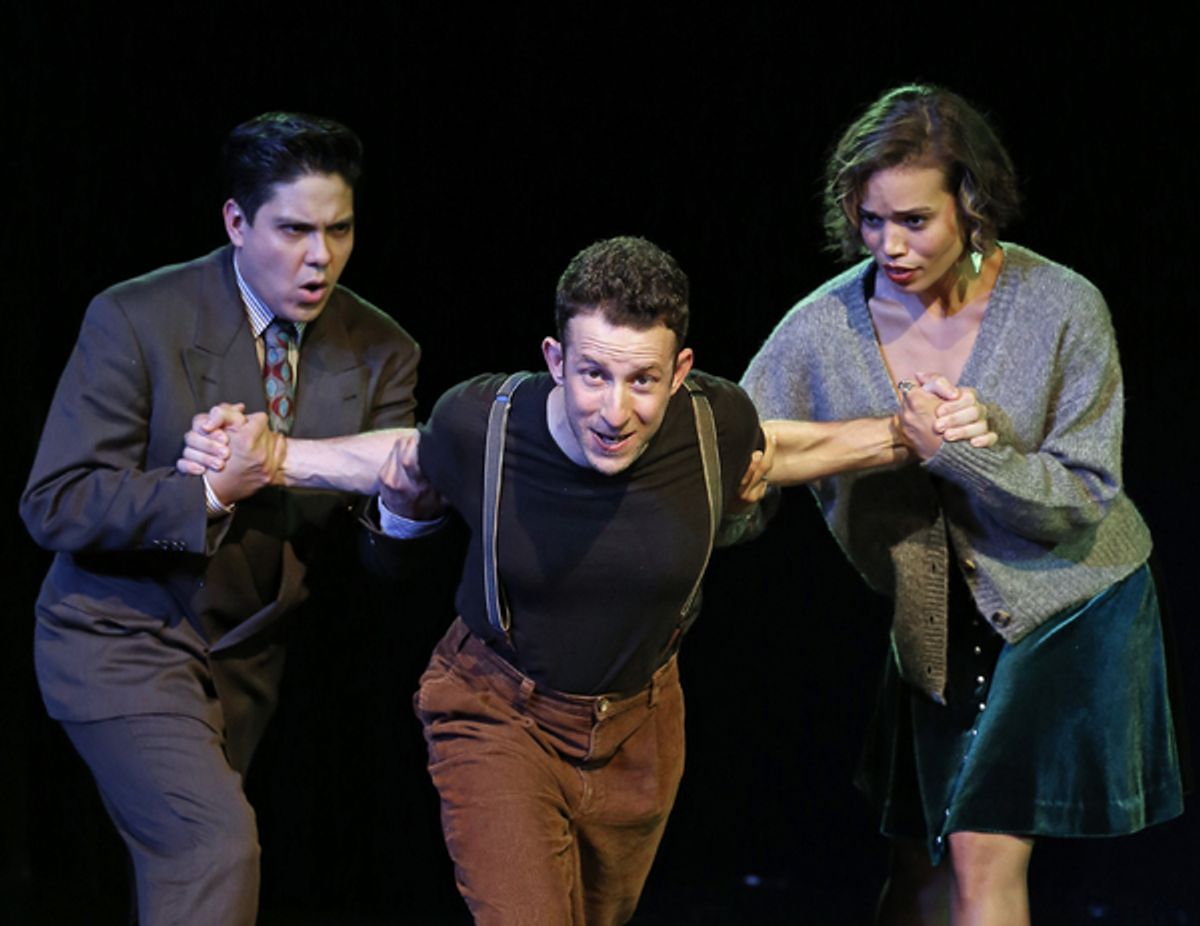 George Salazar, Nick Blaemire and Ciara Renee at 