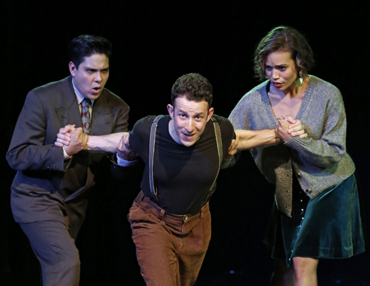 Photo Flash: First Look at Nick Blaemire, Ciara Renee and George Salazar in TICK, TICK... BOOM! Off-Broadway  Image