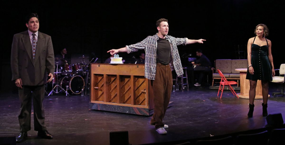 George Salazar, Nick Blaemire and Ciara Renee at 