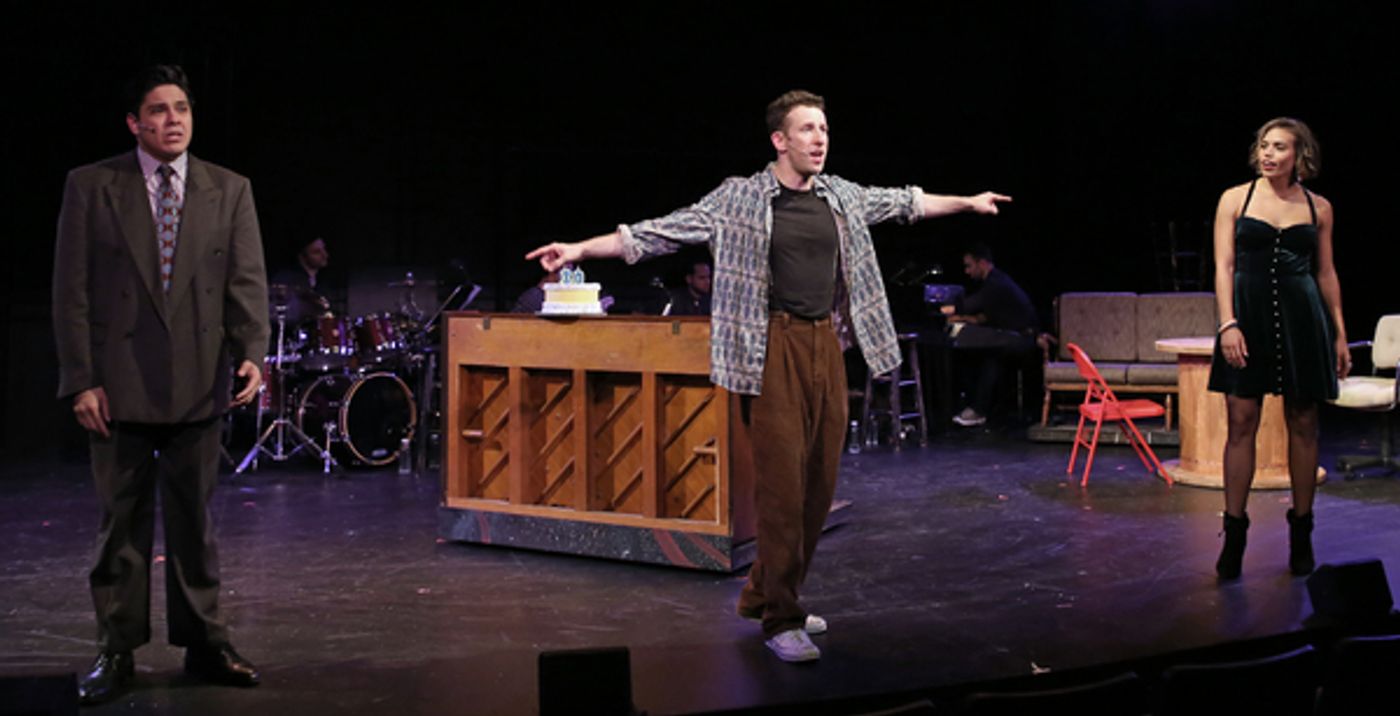 Photo Flash: First Look at Nick Blaemire, Ciara Renee and George Salazar in TICK, TICK... BOOM! Off-Broadway  Image