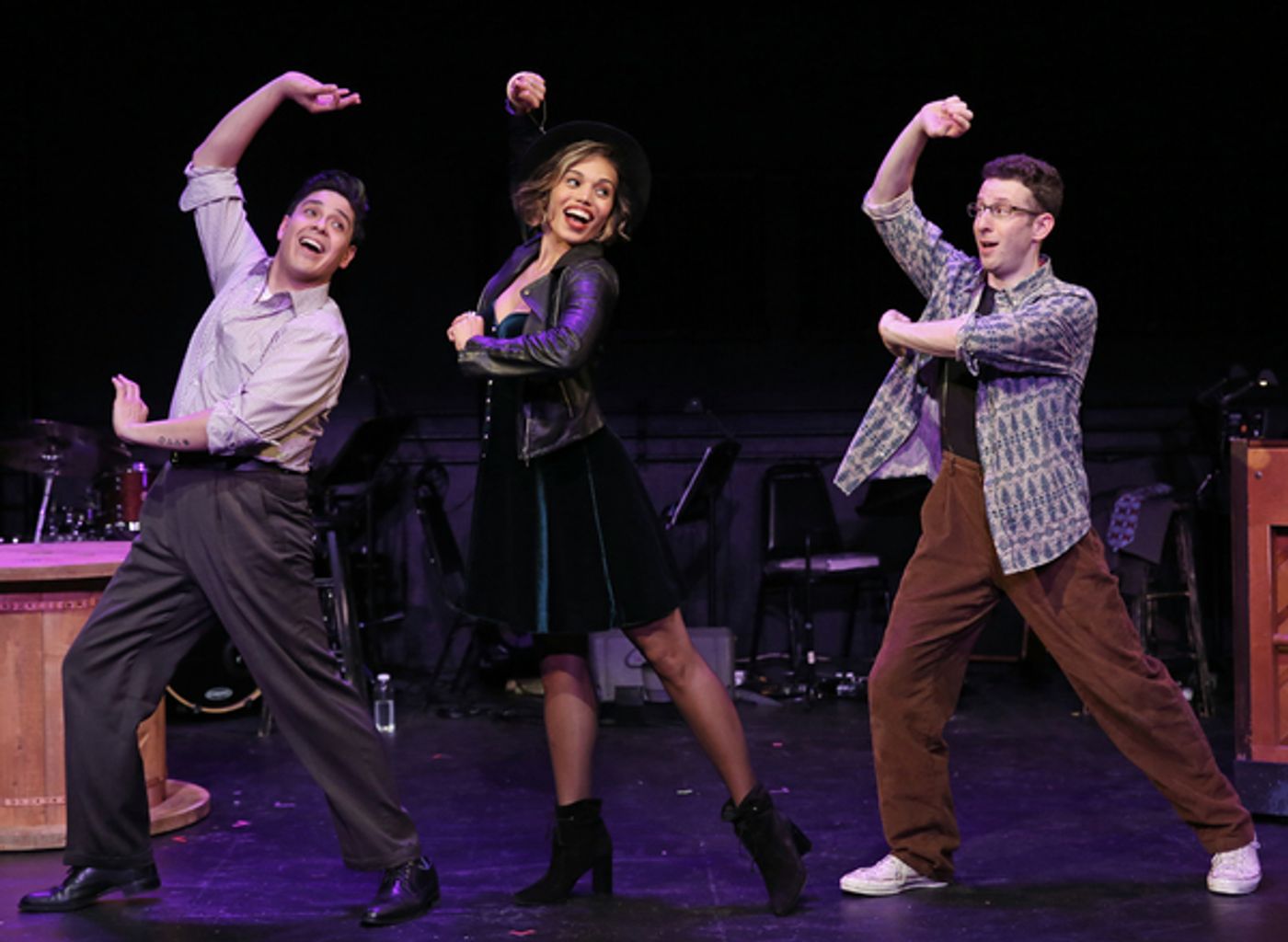 Photo Flash: First Look at Nick Blaemire, Ciara Renee and George Salazar in TICK, TICK... BOOM! Off-Broadway  Image