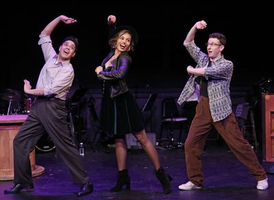 George Salazar, Ciara Renee and Nick Blaemire Photo