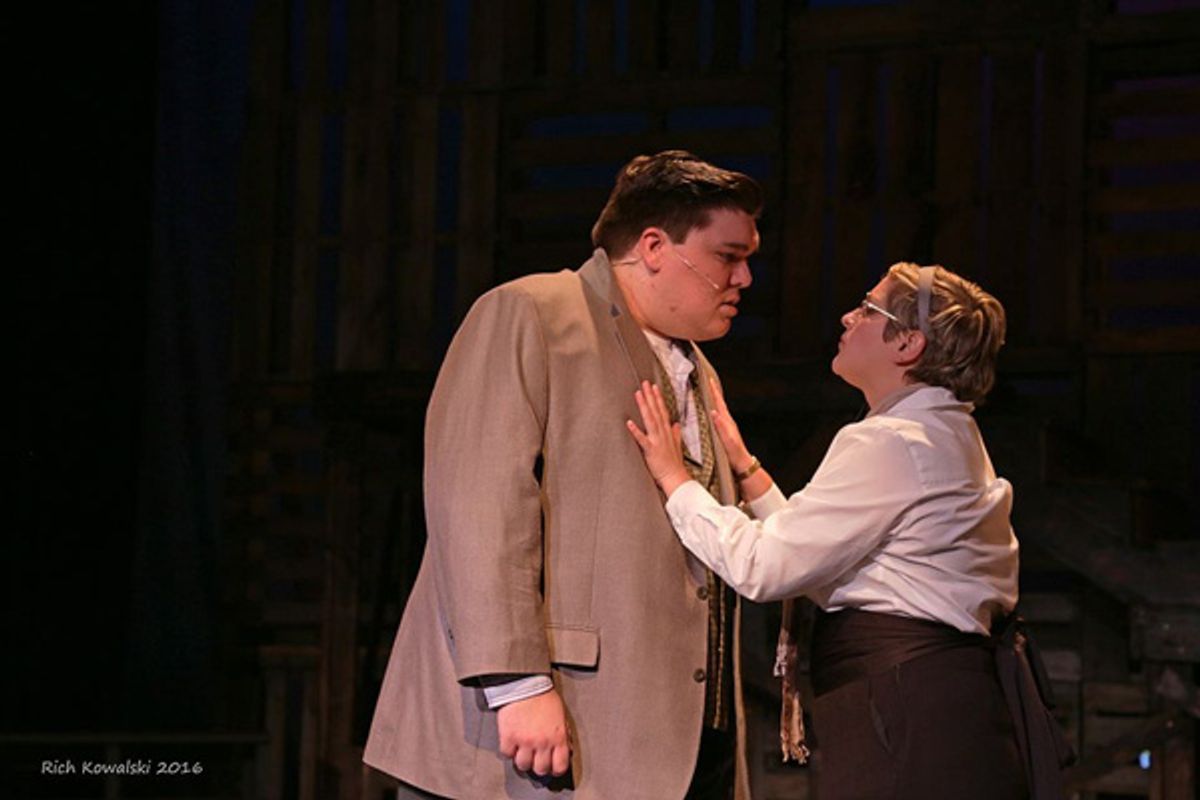 Zach Love, Meg Fry  at 