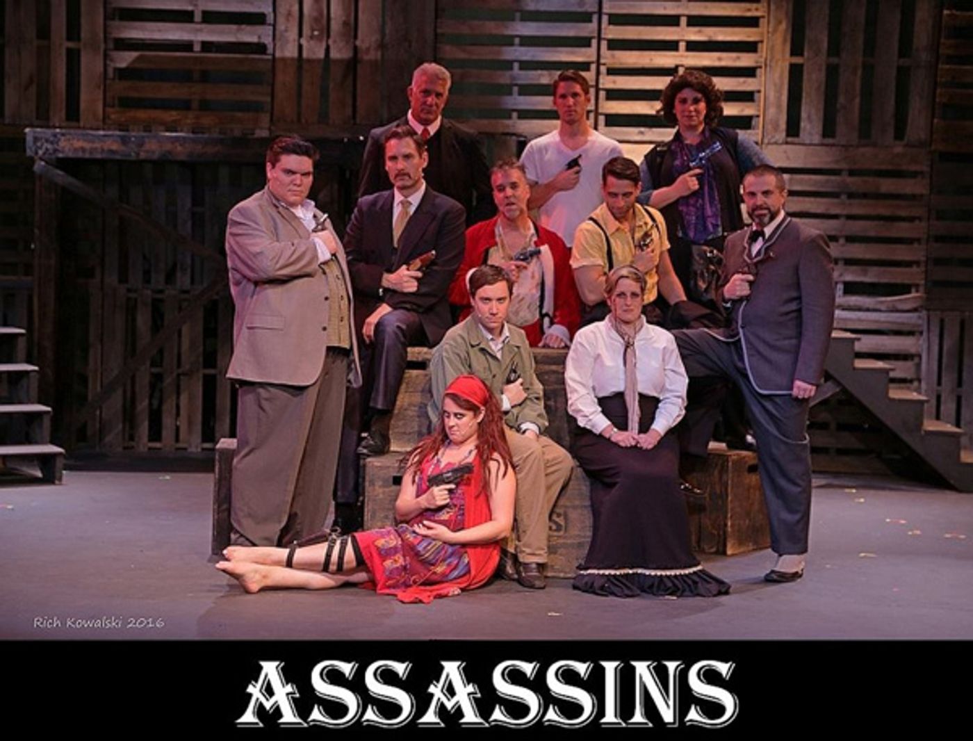 Photo Flash: First Look at ASSASSINS at The Cranford Dramatic Club Theatre  Image