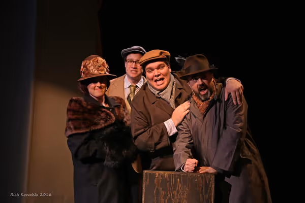 Lindsay Braverman, Zach Mazouat, Zach Love and S. Gene Lough Photo