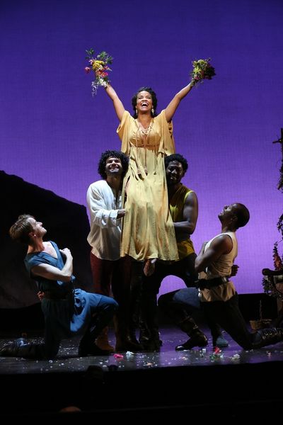 Patrick Andrews, Michael De Souza, Britney Coleman, Mike Evariste, and Jon-Michael Re Photo