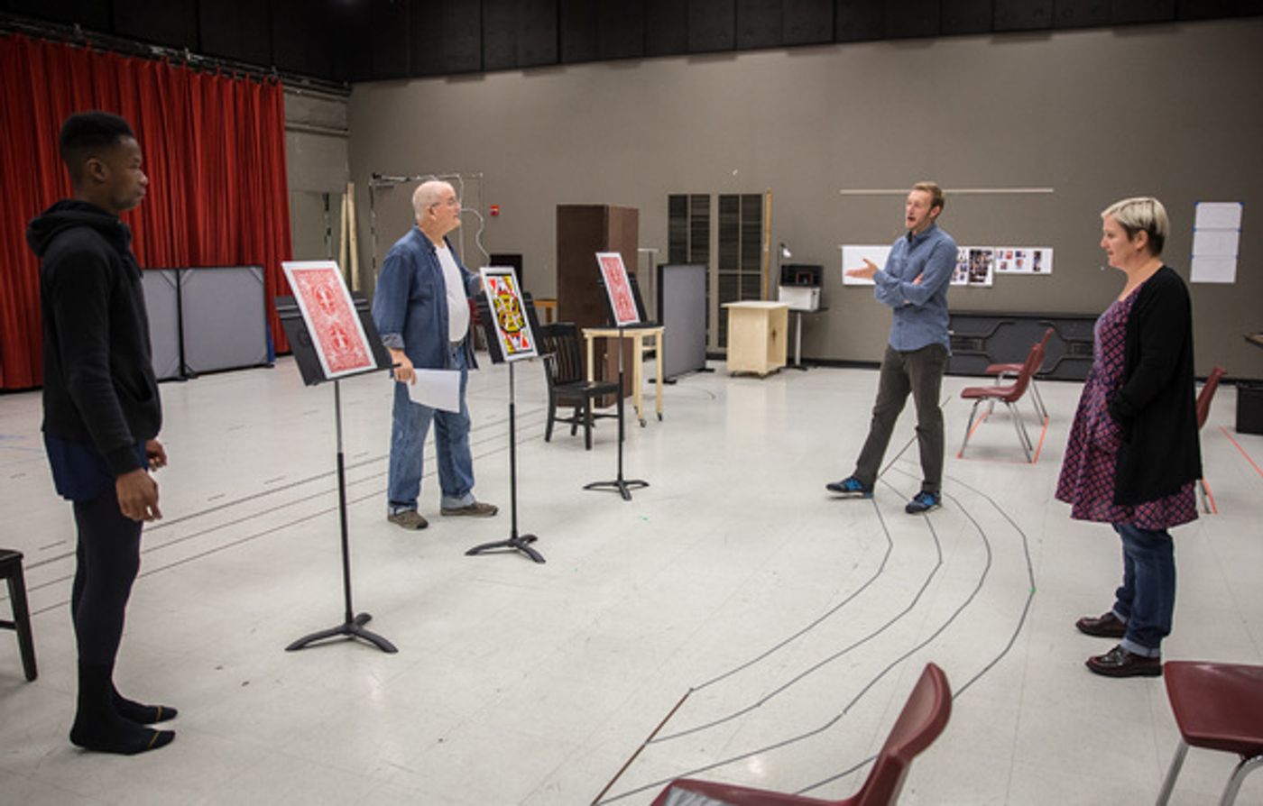 Photo Flash: In Rehearsal for THE MAGIC PLAY at Goodman Theatre  Image