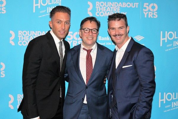 Chad Hodge, Gordon Greenberg and Denis Jones Photo