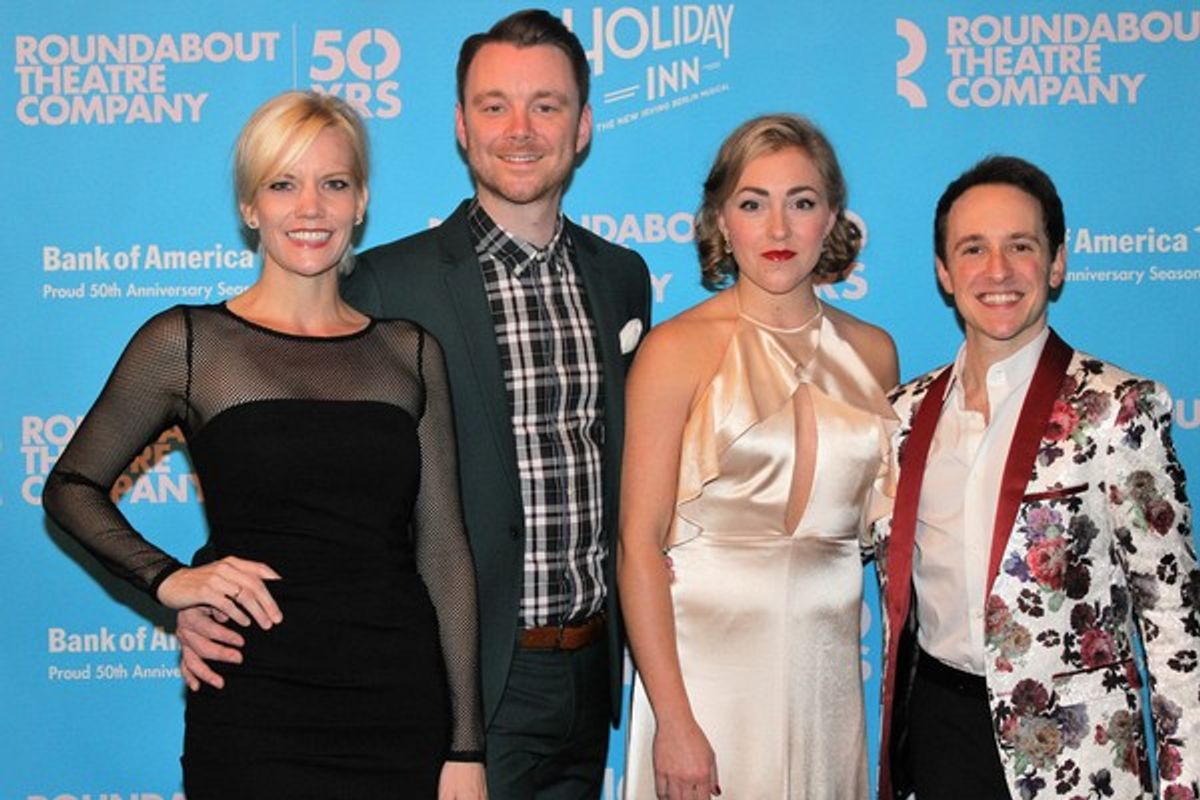 Jenifer Foote, Barry Busby, Caley Crawford and ParkerSaybaugh at 