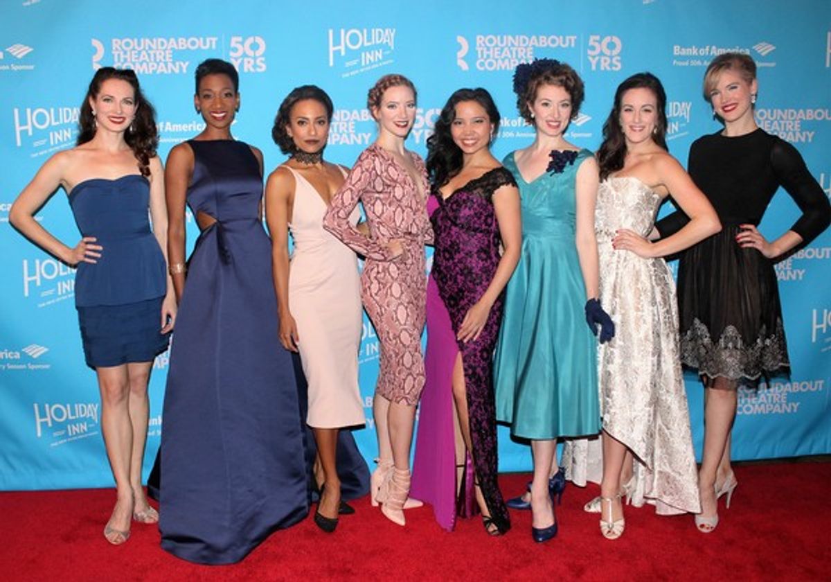 Amanda Rose, Paige Williams, Shina Morris, Samantha Strum, Catherine Ricafort, Darien Crago, Amy Van Norstrand and Jonalyn Saxer at 